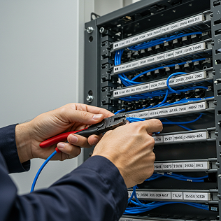 ネット回線自社施工可能